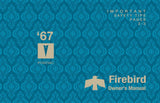 1967 Pontiac Firebird Owner's Manual - COLOR