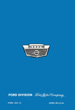 1961 Ford Truck Owner's Manual