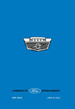 1963 Ford Truck Owner's Manual