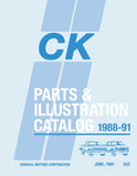 1988 - 1991 Chevrolet & GMC C/K Truck Parts Catalog