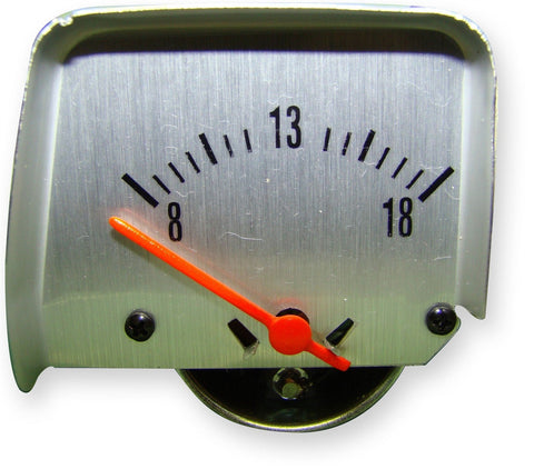 Voltmeter- 1968-69 Chevrolet Camaro - direct replacement for the factory ammeter