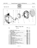 1942 Plymouth Passenger Car Parts List
