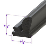 Roof Rail Seals 2-Door Hardtop For American Motors Javelin 1971-1974 RR 101-D