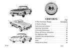 1958 Chevrolet Corvette Owner's Manual
