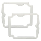 Tail-Light Lens Gaskets For Chevrolet Chevelle 1965 White Sponge - LG 2003-100