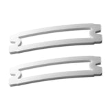 Park Light Lens Gaskets For Chevrolet Chevelle 1966 White Sponge
