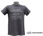 Built Ford Tough Distressed Logo Denim T-Shirt