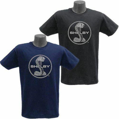 Shelby Cobra Logo Habor Blue T-Shirt