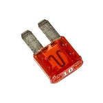 GM Micro Fuse 10 AMP - Red(5 fuses) - Made in USA - GM 19209792 Silverado Sierra