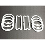 1964 Chevrolet Bel Air Biscayne Impala Chevelle Chevy II 8 piece lens gasket kit