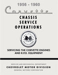 1956-1960 Corvette Chassis Service Operations (Licensed Reprint)