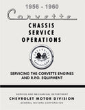 1956-1960 Corvette Chassis Service Operations (Licensed Reprint)