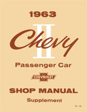 1963 Chevy II Shop Manual Supplement to 1962 Chevy II Shop Manual (Licensed)