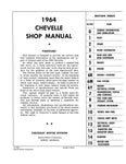 1964 Chevrolet Chevelle Shop Manual (Licensed High Quality Reproduction)