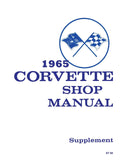 1965 Chevy Corvette Shop Manual Supplement to 1963 Corvette Shop Manual