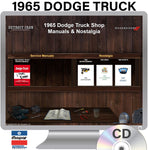 1965 Dodge Truck Shop Manuals on CD