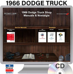 1966 Dodge Truck Shop Manuals on CD