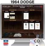 1964 Dodge Shop Manuals & Sales Data on CD
