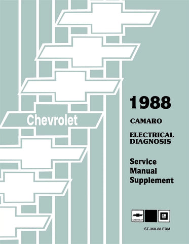 1988 Chevrolet Camaro Electrical Diagnosis Supplement