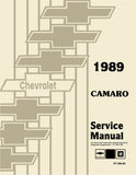1989 Chevrolet Camaro Service Manual Chassis & Body Electrical Update Supplement