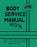 1935 - 1936 Fisher Body Service Manual