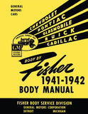 1941 - 1942 Fisher Body Manual - Chevy, Pontiac, Oldsmobile, Buick, Cadillac