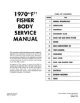 1979 Fisher Body "E" Service Manual