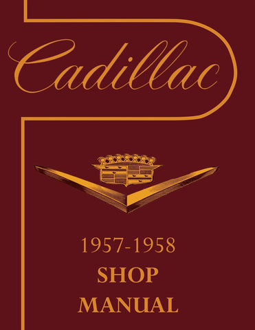 1957-1958 Cadillac Shop Manual
