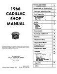 1966 Cadillac Shop Manual
