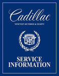 1980 Cadillac Shop Manual