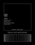 1986 Cadillac DeVille, Fleetwood Shop Manual