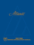 1987-88 Cadillac Allante Shop Manual