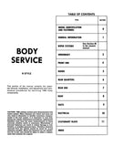 1985 Fisher Body A-X-J-N Service Manual