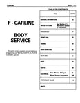1986 Pontiac Firebird Service Manual