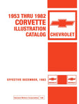 1953 - 1982 Corvette Parts & Illustration Catalog