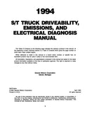 1994 Chevrolet & GMC S/T Driveability, Emissions and Electrical Diagnosis Manual