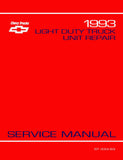1993 Chevrolet LD Truck Unit Repair Service Manual