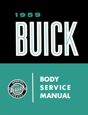1959 Buick Body Shop Manual
