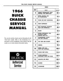 1966 Buick Chassis Service Manual - All Series