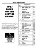 1967 Buick Chassis Service Manual - All Series