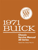 1971 Buick Chassis Service Manual - All Series