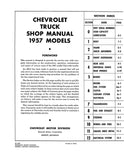 1957 Chevy Truck Shop Manual