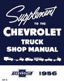 1956 Chevy Truck Shop Manual Supplement - 2nd Series