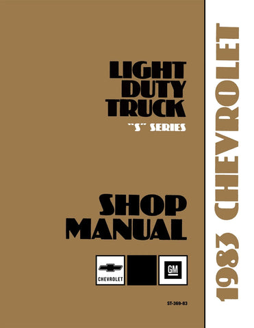 1983 Chevy LD Truck S Series Shop Manual