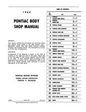 1964 Pontiac Body Shop Manual