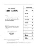 1958 Pontiac Body Shop Manual
