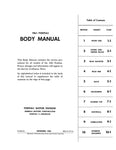 1961 Pontiac Body Shop Manual