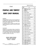 1962 Pontiac Body Shop Manual