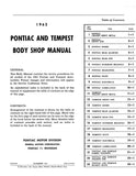1962 Pontiac Body Shop Manual