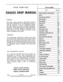 1966 Pontiac Chassis Shop Manual